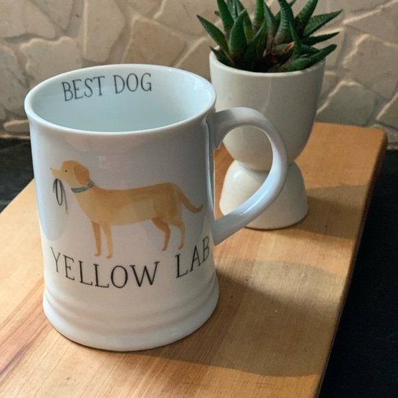 Fringe Studio Other - FRINGE STUDIO | Julianna Swaney | “Best Dog” Yellow Lab Mug
